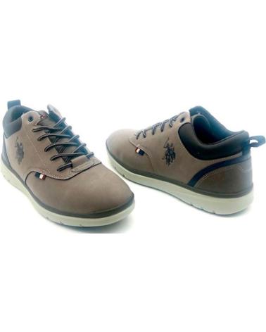 Zapatos POLO RALPH LAUREN  de Hombre SNEAKER U S POLO ASSN  MARRóN