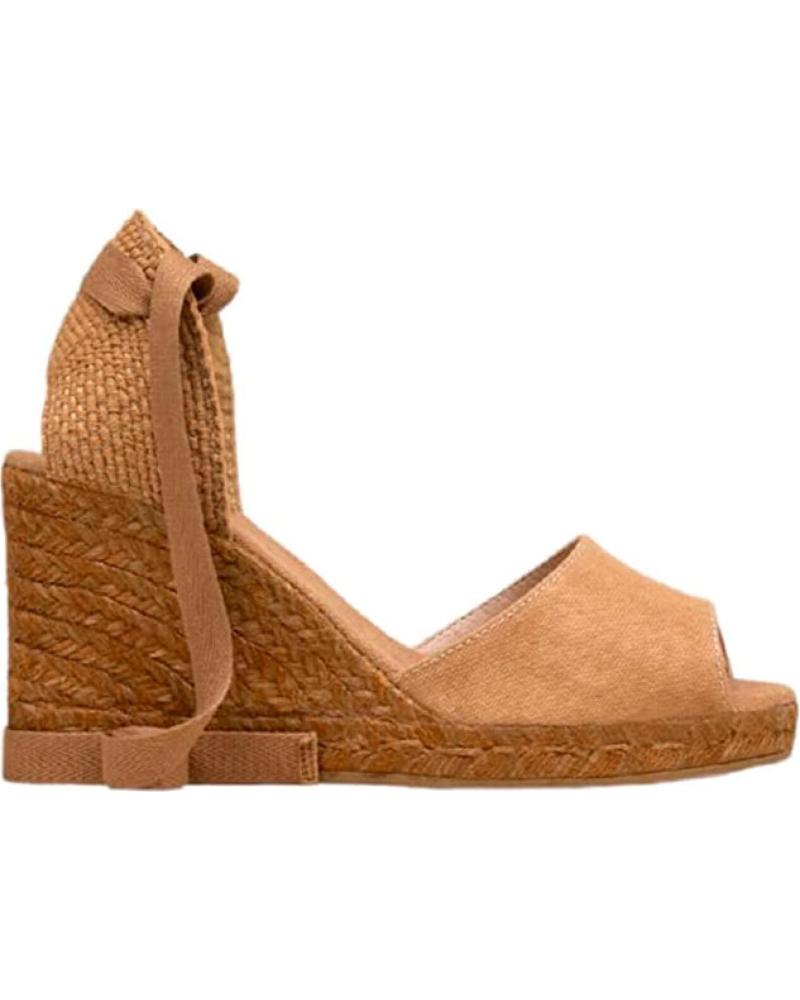 Sandales GAIMO  pour Femme ALPARGATA CUNA YUTE 8 CM  MARRóN