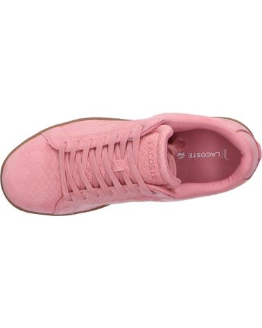 Scarpe sport LACOSTE  per Donna 38SFA0034 CARNABY  AJX PNK-GUM