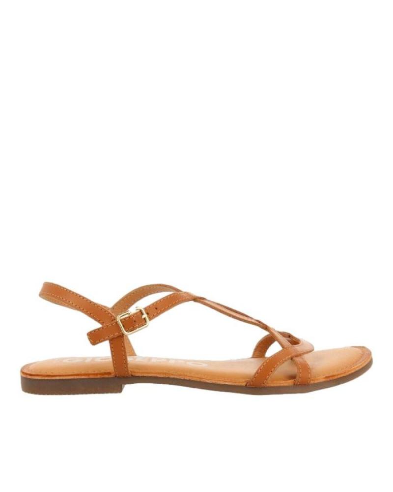 GIOSEPPO CHANCLAS EN MARRON PARA MUJER CUERO