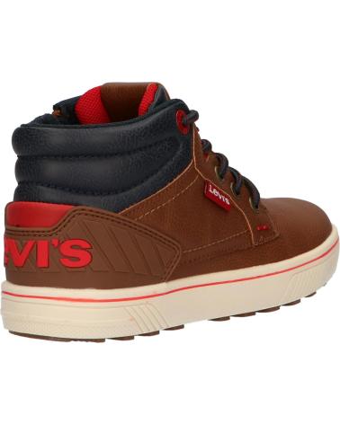 girl and boy sports shoes LEVIS VPOR0020S NEW PORTLAND  0241 COGNAC