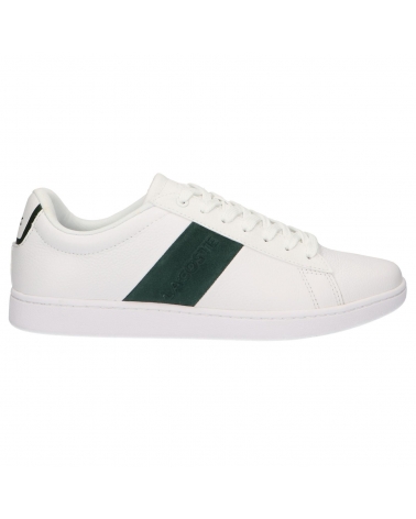 Zapatillas deporte LACOSTE  de Hombre 38SMA0014 CARNABY  1R5 WHT-DK GRN