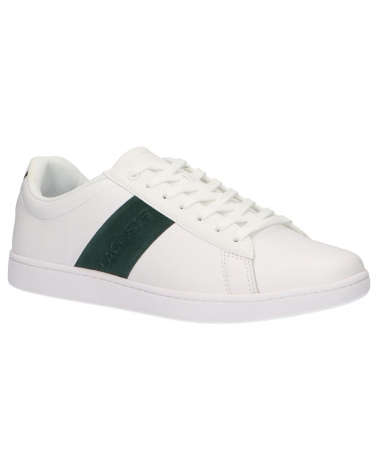 Zapatillas deporte LACOSTE  de Hombre 38SMA0014 CARNABY  1R5 WHT-DK GRN
