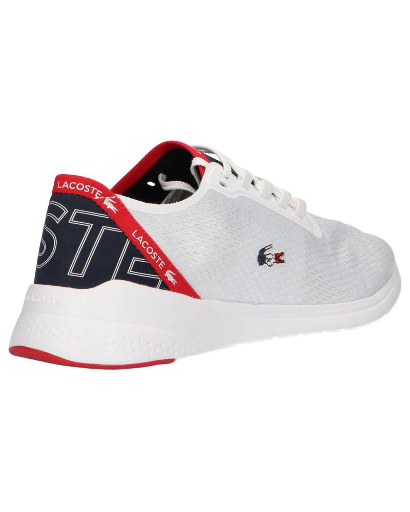Zapatillas Deporte De Hombre LACOSTE 37SMA0030 LT FIT 407 WHT NVY RED