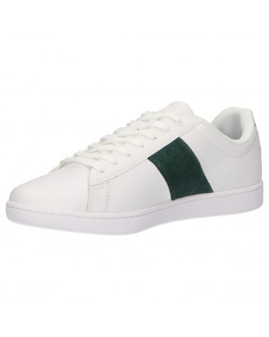 Zapatillas deporte LACOSTE  de Hombre 38SMA0014 CARNABY  1R5 WHT-DK GRN