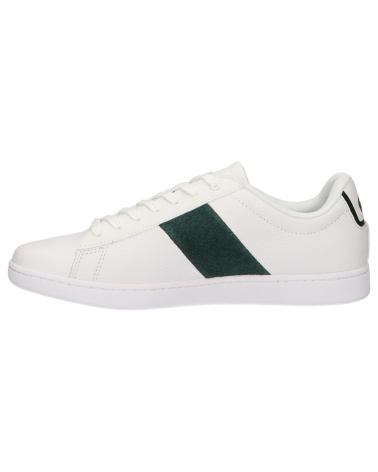 Zapatillas deporte LACOSTE  de Hombre 38SMA0014 CARNABY  1R5 WHT-DK GRN
