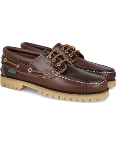Zapatos de Hombre L&R SHOES E252 2 ZAPATOS NAUTICOS HOMBRE MARRON