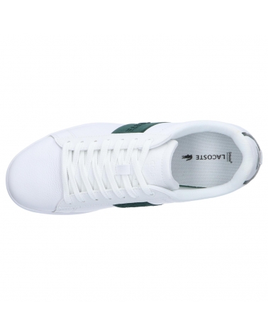 Zapatillas deporte LACOSTE  de Hombre 38SMA0014 CARNABY  1R5 WHT-DK GRN