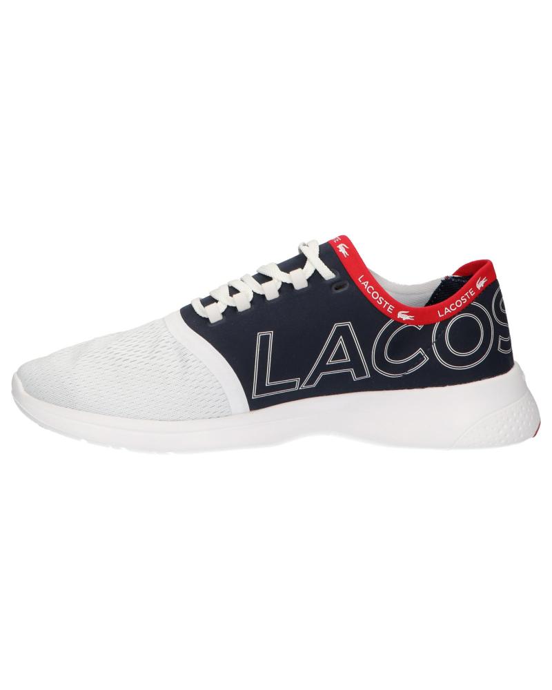 Zapatillas Deporte De Hombre LACOSTE 37SMA0030 LT FIT 407 WHT NVY RED