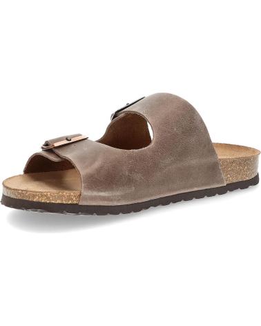 INTERBIOS SANDALIA COMODA 9560 PARDO