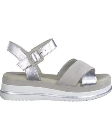 Woman Sandals TAMARIS 88701 PIEL PLATA  PLATA