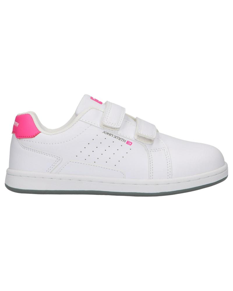 Sportschuhe JOHN SMITH  für Mädchen und Junge COCUMVEL K  BLANCO-FUCSIA