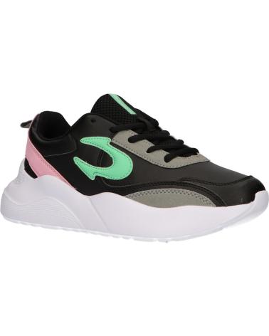 Zapatillas deporte de Mujer JOHN SMITH VIRGIN NEGRO-ROSA
