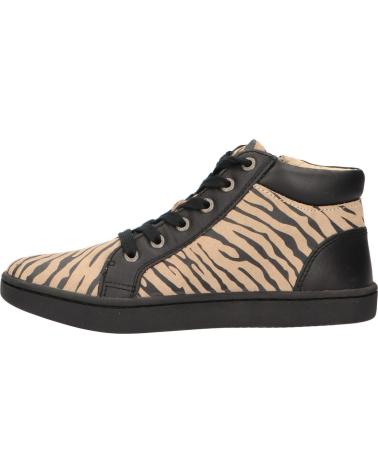 girl and boy Trainers KICKERS 572062-30 LYLUBY  31 BLANC CASSE