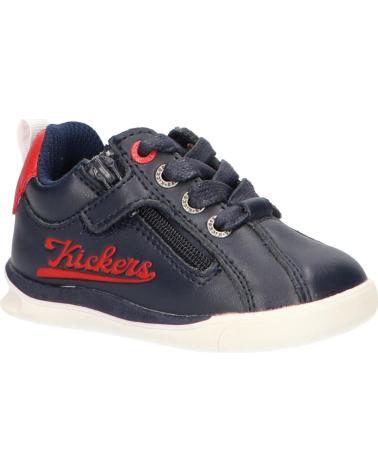 Zapatillas deporte de Niña y Niño KICKERS 597374-10 CHICAGO BB 103 MARINE-ROUGE