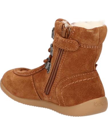 Botas de Menina e Menino KICKERS 571933-10 BAMARA-2 116 CAMEL CLAIR