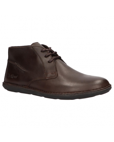Bottines KICKERS  pour Homme 237508-60 SWIBO  92 MARRON FONCE