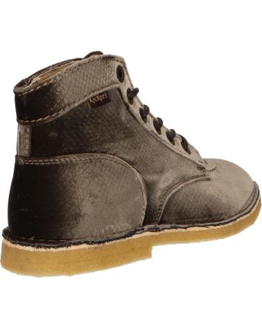 Botas de Mujer KICKERS 660241-50 KICK LEGEND 163 ARGENT VELOURS