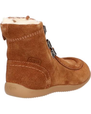 Botas de Menina e Menino KICKERS 571933-10 BAMARA-2 116 CAMEL CLAIR