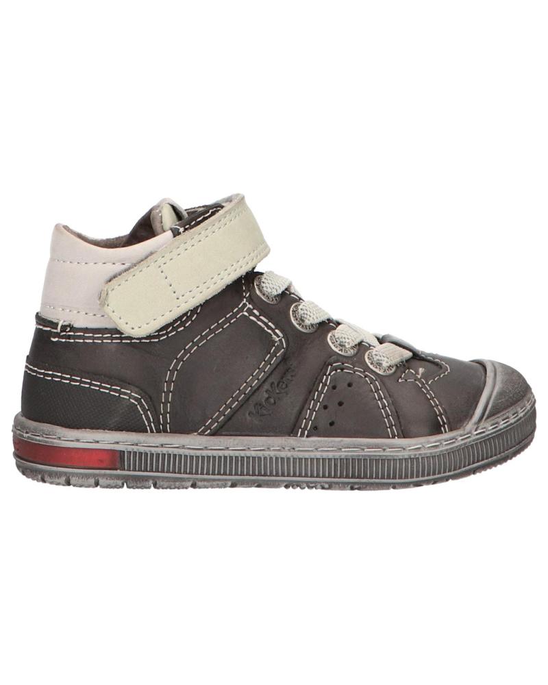 Botines KICKERS  de Mujer y Niña y Niño 509012-30 IGUANE  123 GRIS