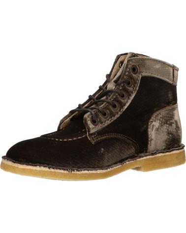 Botas de Mujer KICKERS 660241-50 KICK LEGEND 163 ARGENT VELOURS