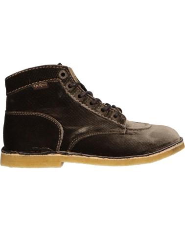 Botas de Mujer KICKERS 660241-50 KICK LEGEND 163 ARGENT VELOURS