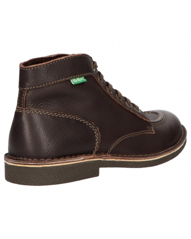 Man boots KICKERS 441083-60 KICKSTONER  93 MARRON FONCE