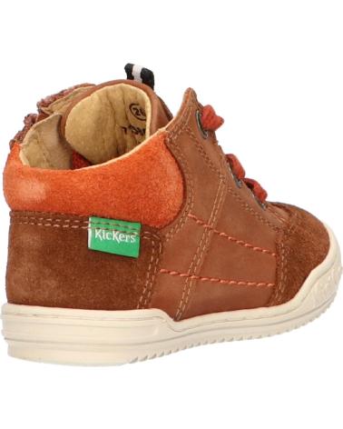 Botines de Niña y Niño KICKERS 735800-10 JAD 9 MARRON