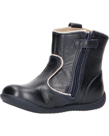 Botas de Menina e Menino KICKERS 735120-10 BIBOOTS 102 MARINE METALLISE