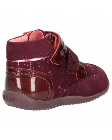Bottines KICKERS  pour Fille et Garçon 508683-10 BILIANA  14 VIOLET ROSE