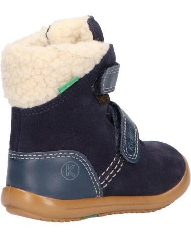 Botas de Niña y Niño KICKERS 735731-10 KIRI WPF 103 MARINE SUEDE