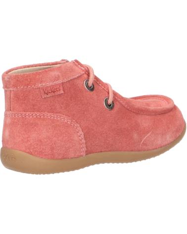 Botines de Niña y Niño KICKERS 734970-10 BALABI 133 ROSE ANTIQUE