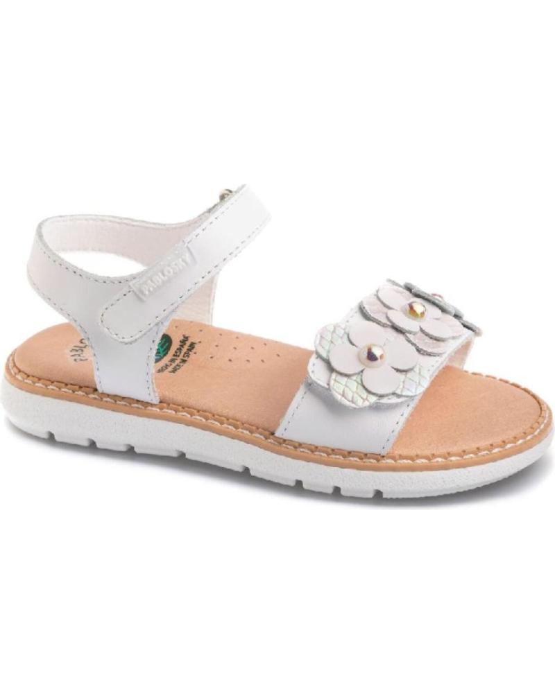 Sandalias de Niña PABLOSKY - SANDALIA OLIMPO OLIMPO BLANCO