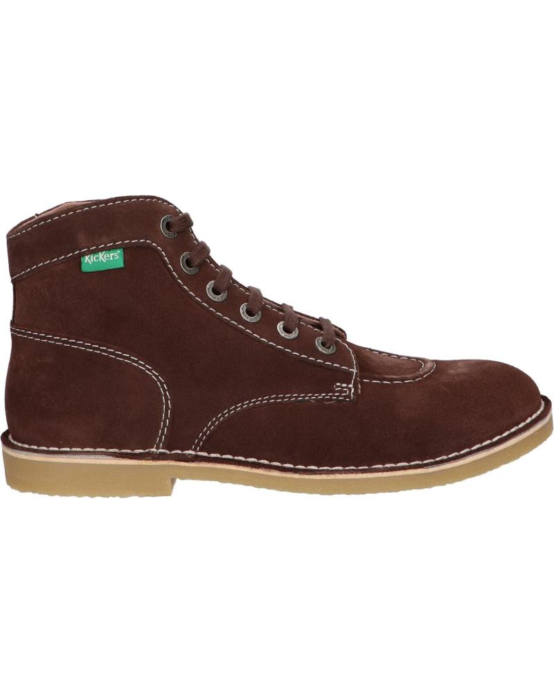 Bottes KICKERS  pour Femme 507784-50 ORILEGEND  92 MARRON FONCE