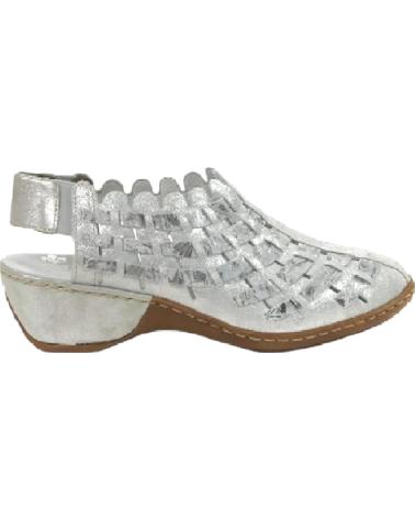Chaussures RIEKER  pour Femme ZAPATOS DESCUBIERTOS LIGEROS  40 GRIS