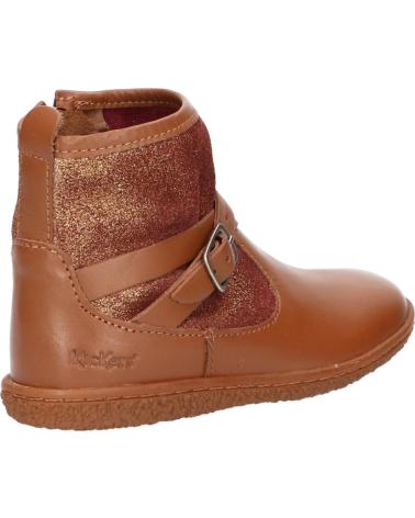 Woman and girl and boy boots KICKERS 736060-30 VIKTOR  114 CAMEL
