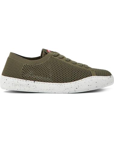 Zapatillas deporte CAMPER  de Mujer ZAPATO CASUAL DE CORDONES ELASTICOS  KAKI