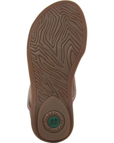 Sandalias de Niña KICKERS 414430-30 ZADIG FUCHSIA KAKI