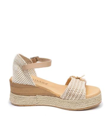 Sandalias de Mujer PITILLOS 5242 NATURAL CUERO