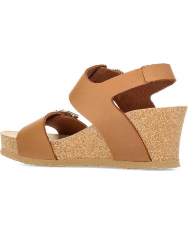Sandalen MEPHISTO  für Damen SANDALIAS LISSANDRA CIERRE AUTOADHERENTE  MARRONCAMEL
