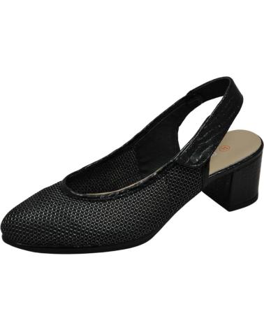 Zapatos de tacón de Mujer D`CUTILLAS DOCTOR CUTILLAS - ZAPATO ESTILO SALON DESTALONADO PARA MUJ NEGRO