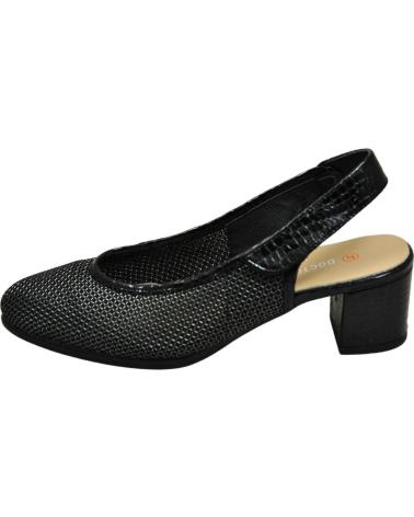 Zapatos de tacón de Mujer D`CUTILLAS DOCTOR CUTILLAS - ZAPATO ESTILO SALON DESTALONADO PARA MUJ NEGRO