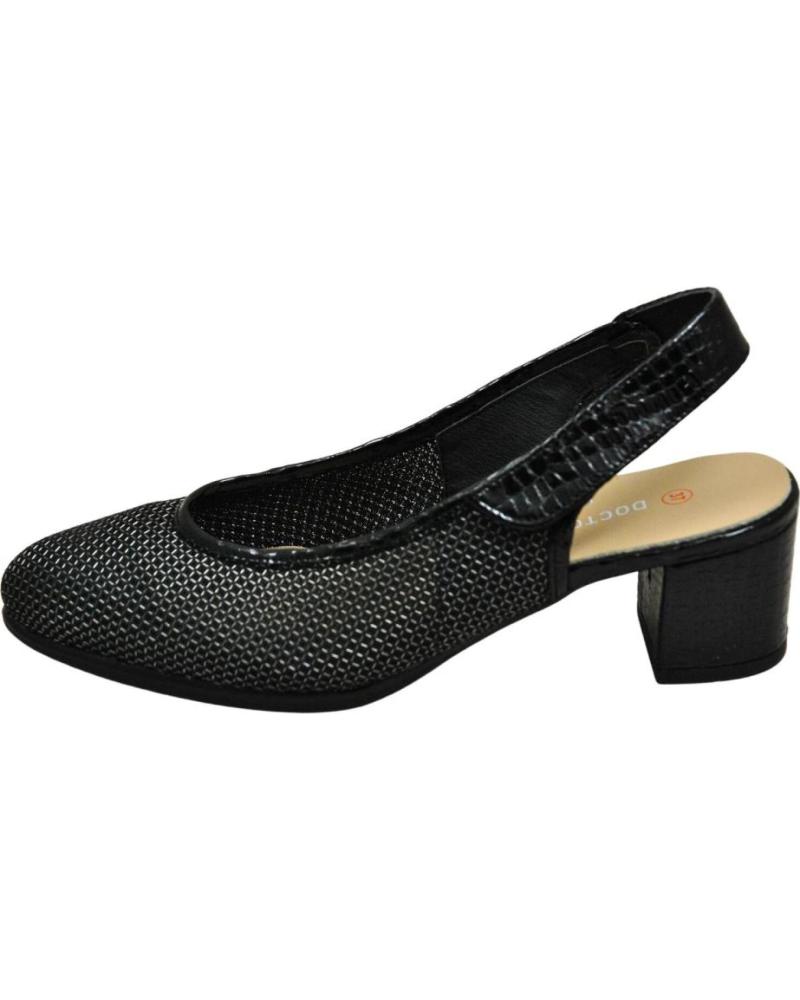 Zapatos de tacón de Mujer D`CUTILLAS DOCTOR CUTILLAS - ZAPATO ESTILO SALON DESTALONADO PARA MUJ NEGRO