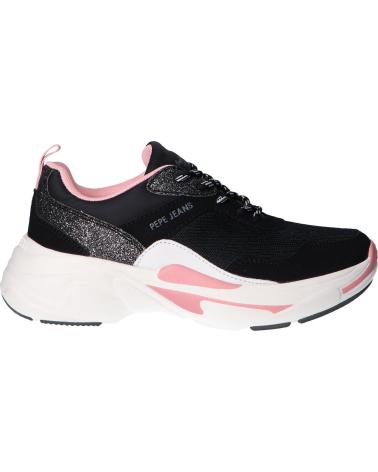 Zapatillas deporte PEPE JEANS  de Mujer y Niña PGS30416 SINYU  999 BLACK