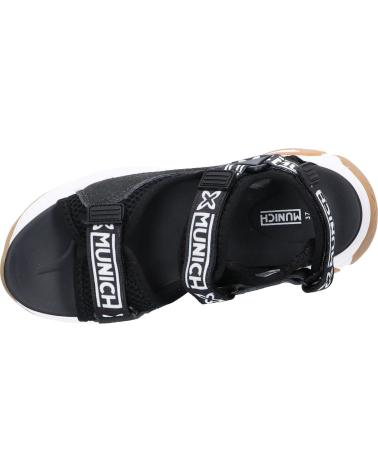 Sandalias de Mujer MUNICH 4177003 AREIA NEGRO