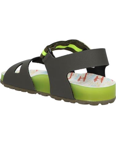 Sandalias de Niña y Niño KICKERS 894911-30 SOSTREET 202 KAKI JAUNE SURF