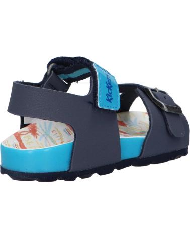 Sandalias de Mujer y Niña y Niño KICKERS 894911-30 SOSTREET 102 MARINE BLEU SUR