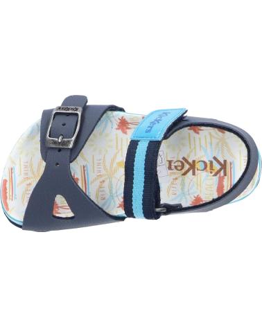 Sandalias de Mujer y Niña y Niño KICKERS 894911-30 SOSTREET 102 MARINE BLEU SUR