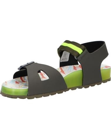 Sandalias de Niña y Niño KICKERS 894911-30 SOSTREET 202 KAKI JAUNE SURF