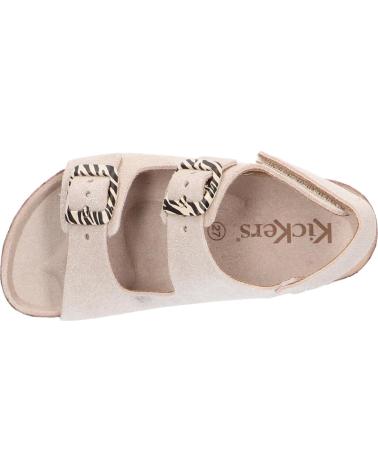 Sandalias de Mujer y Niña KICKERS 929560-30 SUNYVA 161 ARGENT ZEBRE